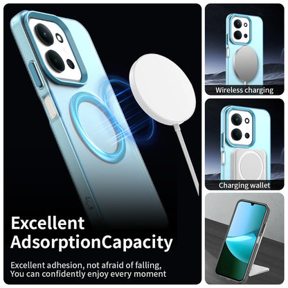 MagSafe-deksel for Xiaomi Poco C85 4G / Redmi 15C 5G / 15C 4G, Techsuit, CandyCase, Blå