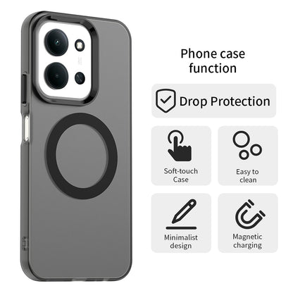 MagSafe-deksel for Xiaomi Poco C85 4G / Redmi 15C 5G / 15C 4G, Techsuit, CandyCase, Svart
