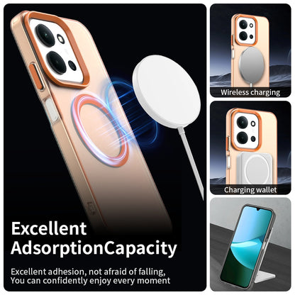MagSafe-deksel for Xiaomi Poco C85 4G / Redmi 15C 5G / 15C 4G, Techsuit, CandyCase, Oransje