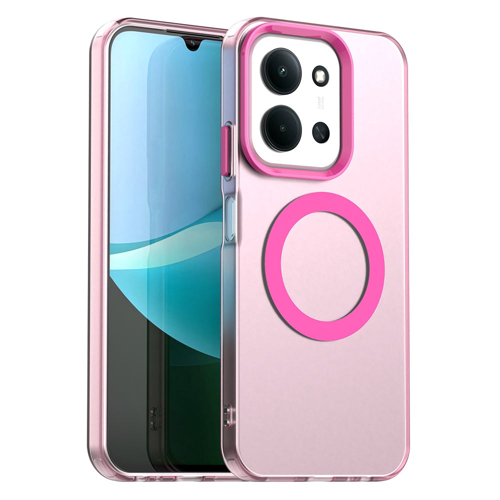 MagSafe-deksel for Xiaomi Poco C85 4G / Redmi 15C 5G / 15C 4G, Techsuit, CandyCase, Rosa