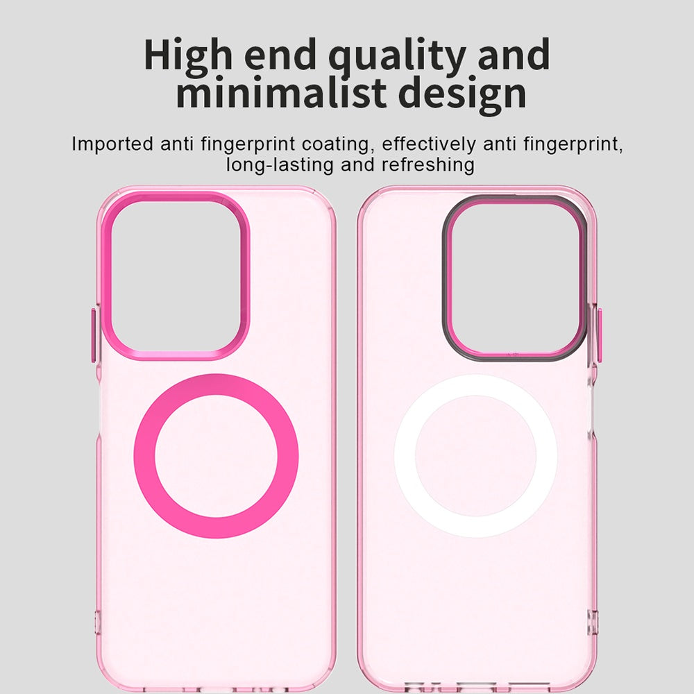 MagSafe-deksel for Xiaomi Poco C85 4G / Redmi 15C 5G / 15C 4G, Techsuit, CandyCase, Rosa