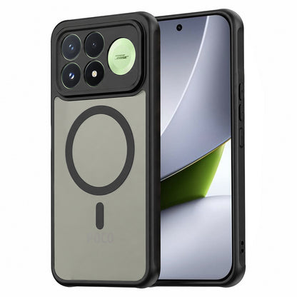 MagSafe-deksel til Xiaomi Poco F9 Pro, Techsuit, HaloFrost II, svart