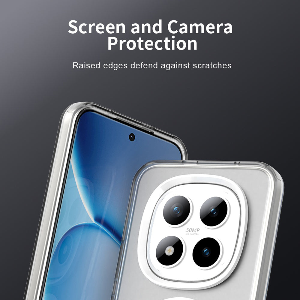 MagSafe-deksel for Xiaomi Poco M8 Pro / Redmi Note 15 Pro+ 5G, Techsuit, CandyCase, Hvit