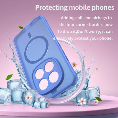 MagSafe-deksel for Xiaomi Poco M8 Pro / Redmi Note 15 Pro+ 5G, Techsuit, HaloFrost II, Blå