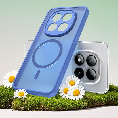 MagSafe-deksel for Xiaomi Poco M8 Pro / Redmi Note 15 Pro+ 5G, Techsuit, HaloFrost II, Blå