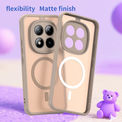 MagSafe-deksel for Xiaomi Poco M8 Pro / Redmi Note 15 Pro+ 5G, Techsuit, HaloFrost II, Gull