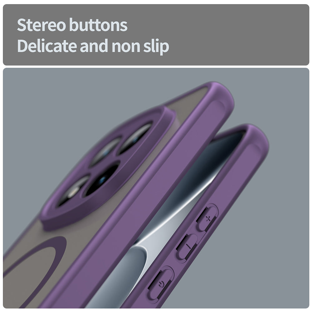 MagSafe-deksel for Xiaomi Poco M8 Pro / Redmi Note 15 Pro+ 5G, Techsuit, HaloFrost II, Lilla