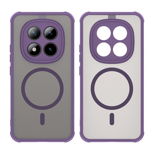 MagSafe-deksel for Xiaomi Poco M8 Pro / Redmi Note 15 Pro+ 5G, Techsuit, HaloFrost II, Lilla