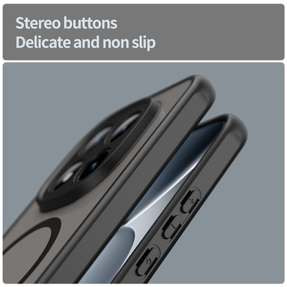 MagSafe-deksel for Xiaomi Poco M8 Pro / Redmi Note 15 Pro+ 5G, Techsuit, HaloFrost II, Svart