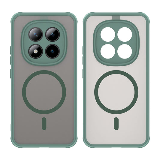 MagSafe-deksel for Xiaomi Poco M8 Pro / Redmi Note 15 Pro+ 5G, Techsuit, HaloFrost II, Grønn