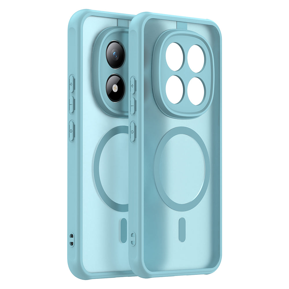 MagSafe-deksel for Xiaomi Poco M8 Pro / Redmi Note 15 Pro+ 5G, Techsuit, HaloFrost II, Lys Grønn