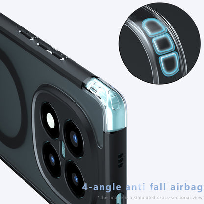 MagSafe-deksel for Xiaomi Poco M8 Pro / Redmi Note 15 Pro+ 5G, Techsuit, PureFrost, Satinert Svart