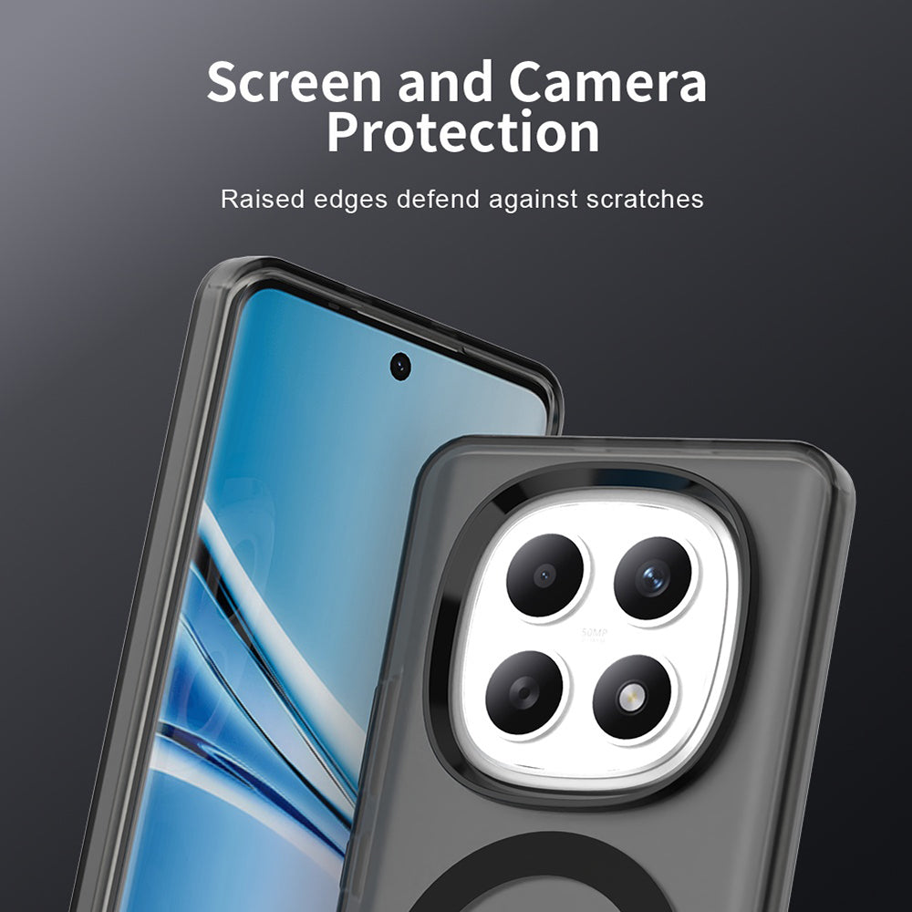 MagSafe-deksel for Xiaomi Poco M8 / Redmi Note 15 5G, Techsuit, CandyCase, Svart