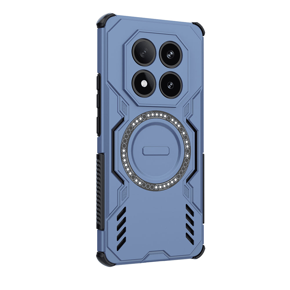 MagSafe-deksel for Xiaomi Poco X7 / Redmi Note 14 Pro 5G, Techsuit, ArmorMag, Blå