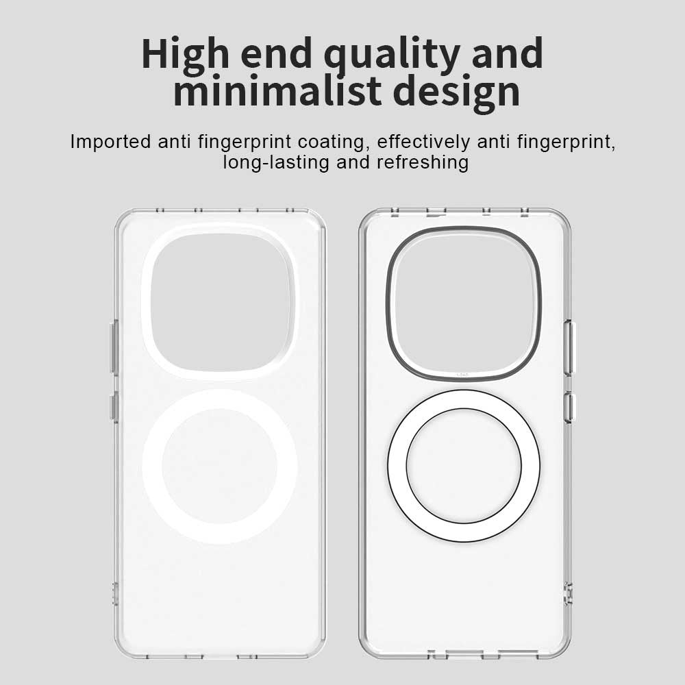 MagSafe-deksel for Xiaomi Poco X7 / Redmi Note 14 Pro 5G, Techsuit, CandyCase, Hvit