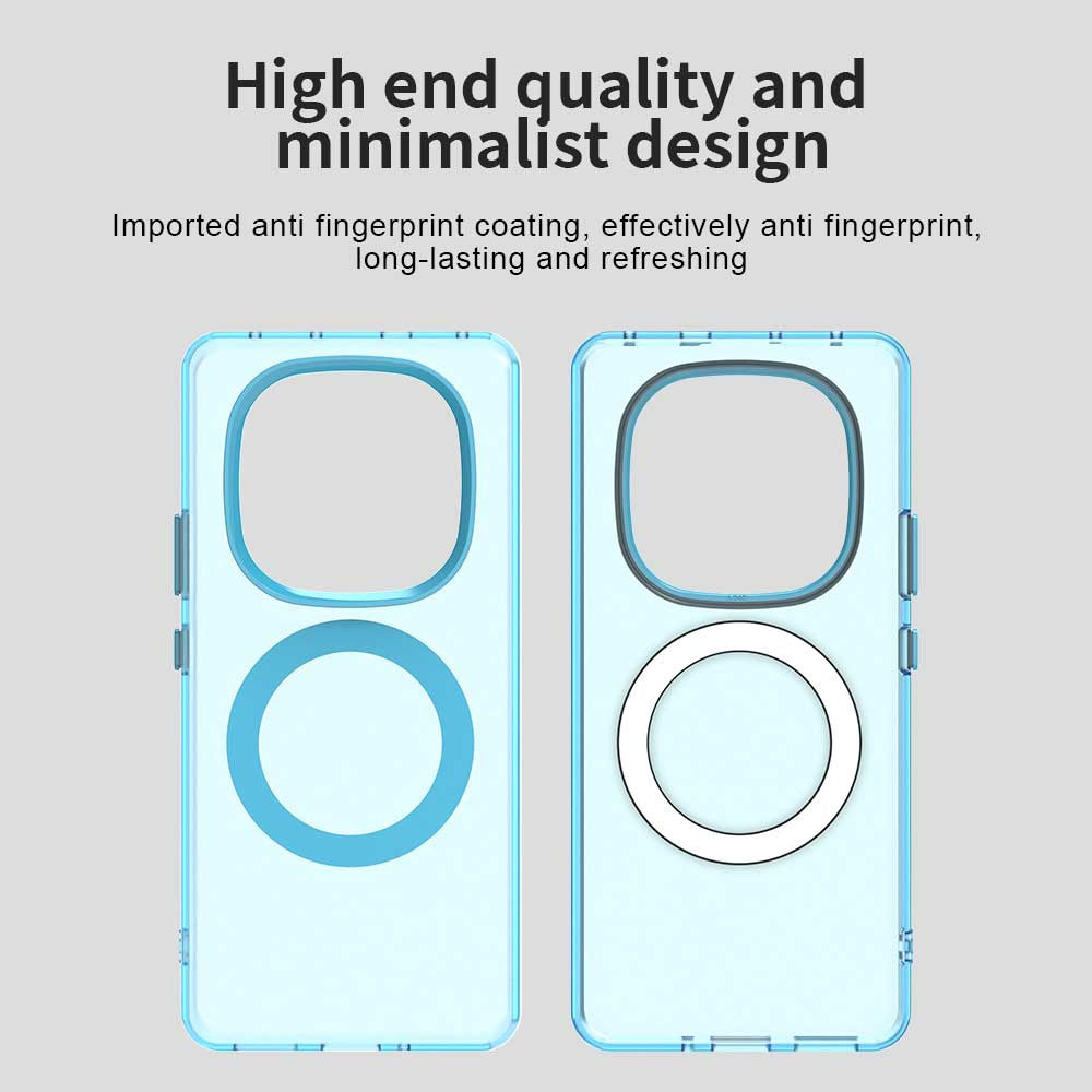 MagSafe-deksel for Xiaomi Poco X7 / Redmi Note 14 Pro 5G, Techsuit, CandyCase, Blå