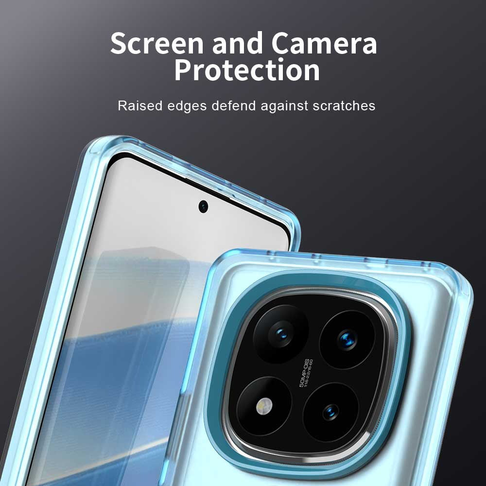 MagSafe-deksel for Xiaomi Poco X7 / Redmi Note 14 Pro 5G, Techsuit, CandyCase, Blå