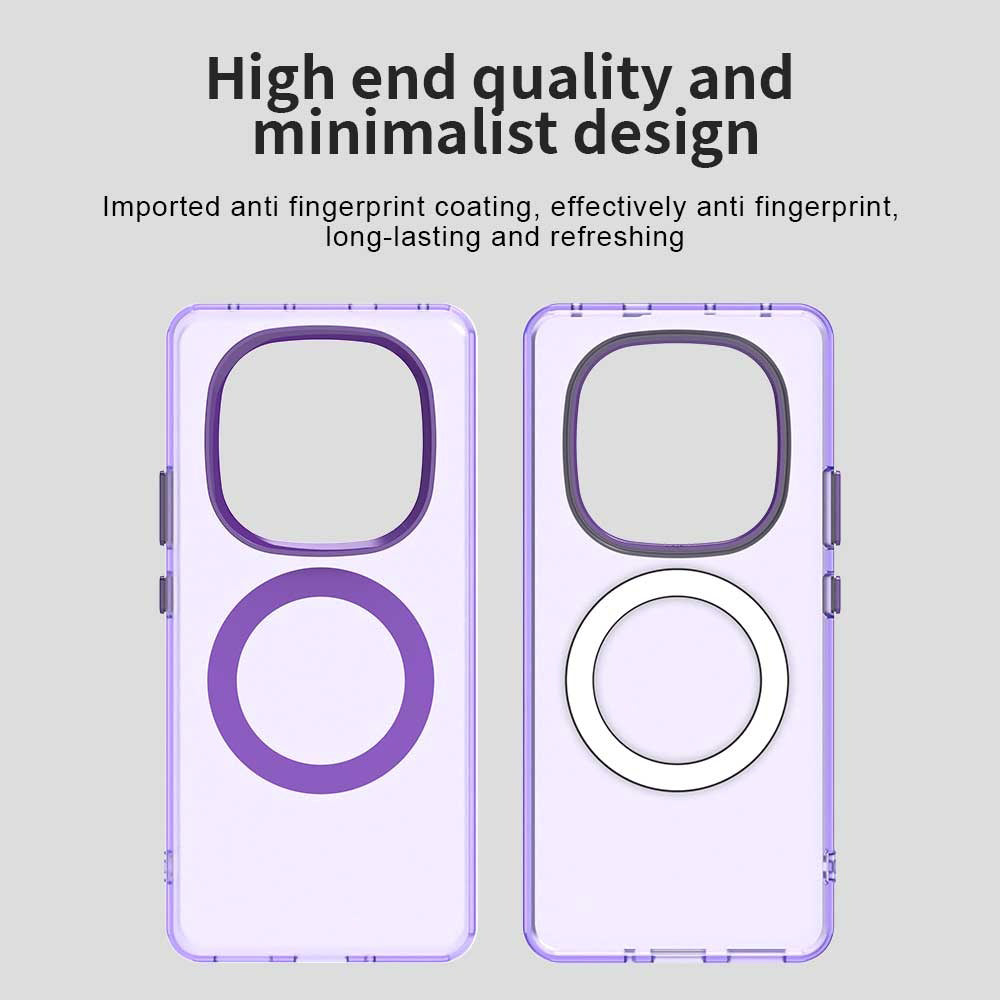 MagSafe-deksel for Xiaomi Poco X7 / Redmi Note 14 Pro 5G, Techsuit, CandyCase, Lilla