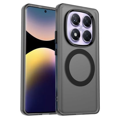 MagSafe-deksel for Xiaomi Poco X7 / Redmi Note 14 Pro 5G, Techsuit, CandyCase, Svart