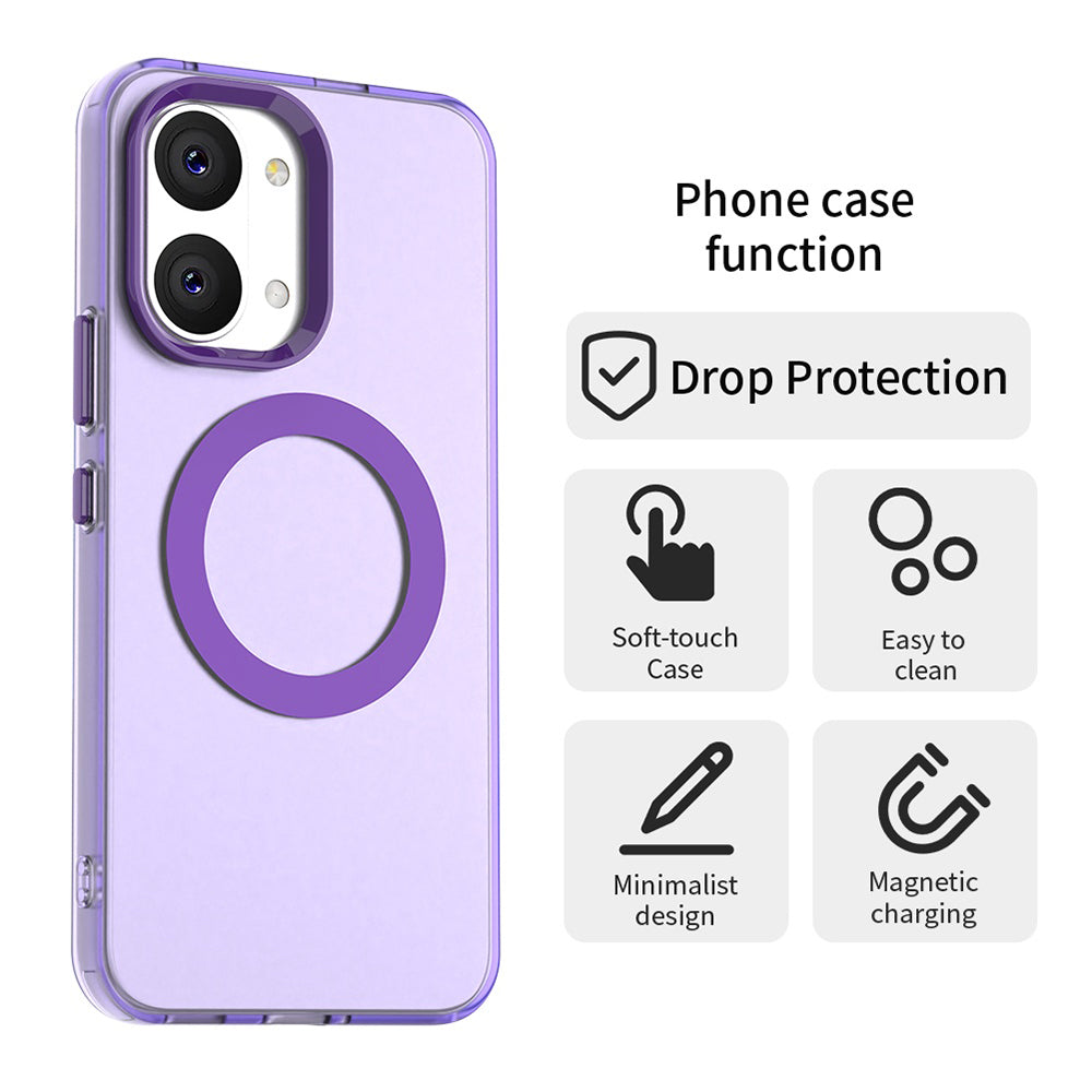 MagSafe-deksel for Xiaomi Poco X8 Pro Max, Techsuit, CandyCase, Lilla