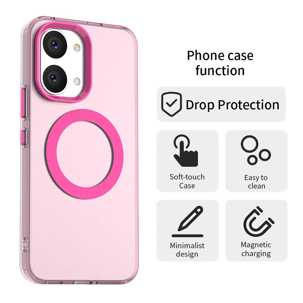 MagSafe-deksel for Xiaomi Poco X8 Pro Max, Techsuit, CandyCase, Rosa
