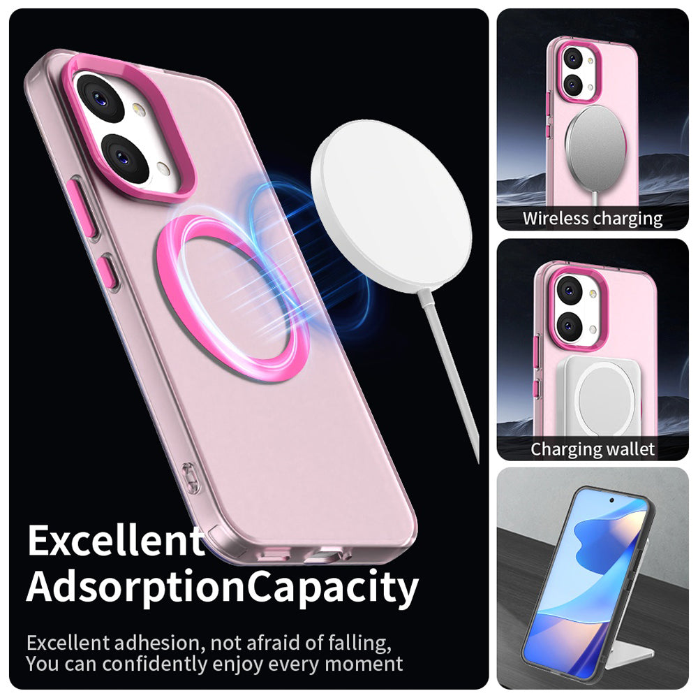 MagSafe-deksel for Xiaomi Poco X8 Pro Max, Techsuit, CandyCase, Rosa