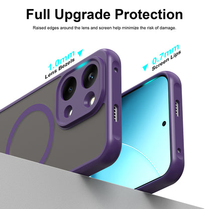 MagSafe-deksel for Xiaomi Poco X8 Pro Max, Techsuit, HaloFrost II, Lilla