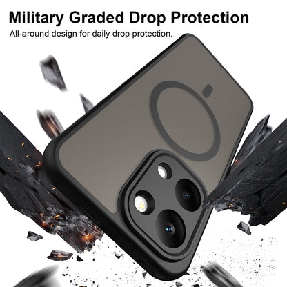MagSafe-deksel for Xiaomi Poco X8 Pro Max, Techsuit, HaloFrost II, Svart