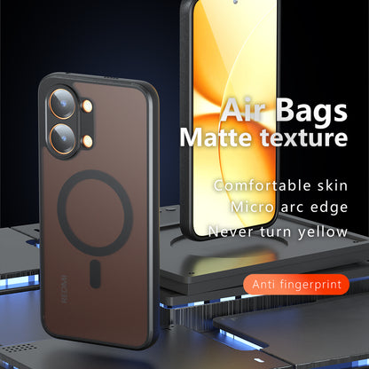 MagSafe-deksel for Xiaomi Poco X8 Pro Max, Techsuit, PureFrost, Satinert svart