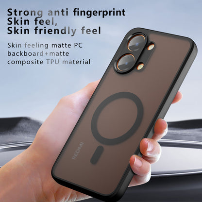 MagSafe-deksel for Xiaomi Poco X8 Pro Max, Techsuit, PureFrost, Satinert svart