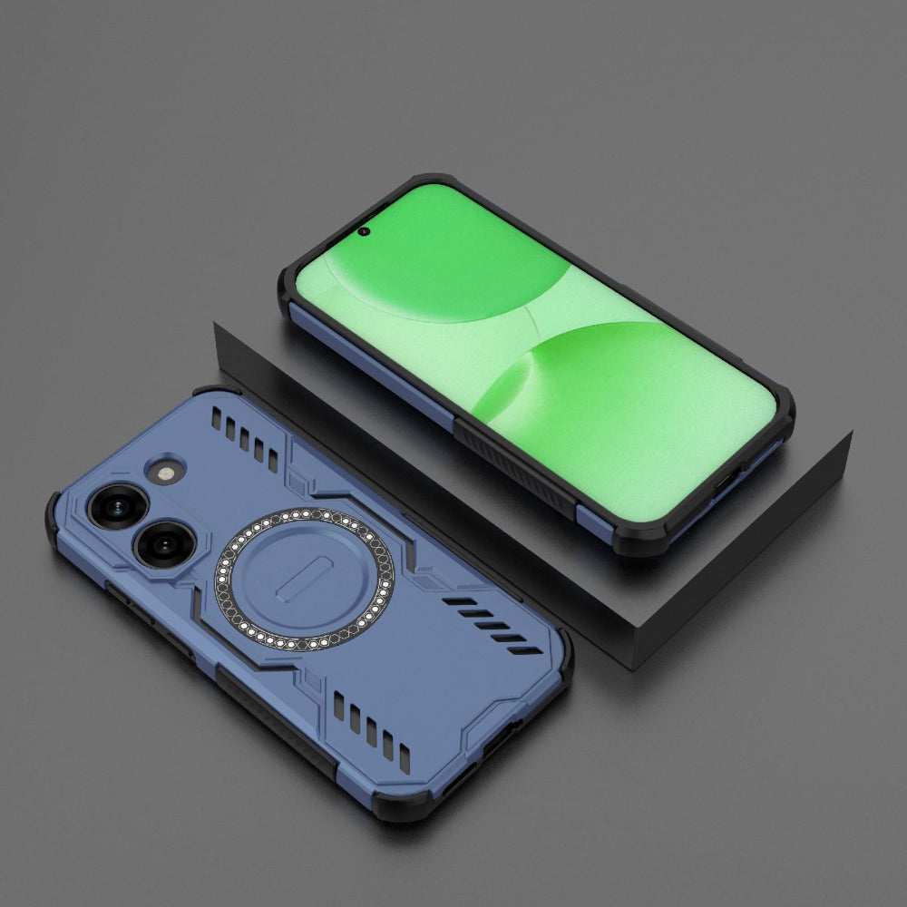 MagSafe-deksel for Xiaomi Poco X8 Pro, Techsuit, ArmorMag, Blå