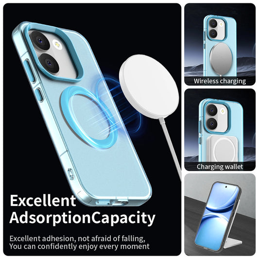 MagSafe-deksel for Xiaomi Poco X8 Pro, Techsuit, CandyCase, Blå