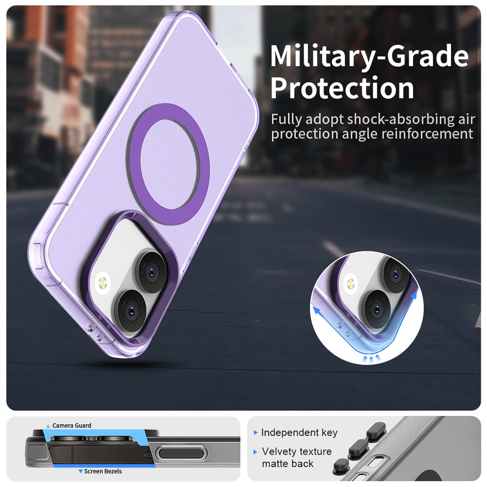 MagSafe-deksel for Xiaomi Poco X8 Pro, Techsuit, CandyCase, Lilla