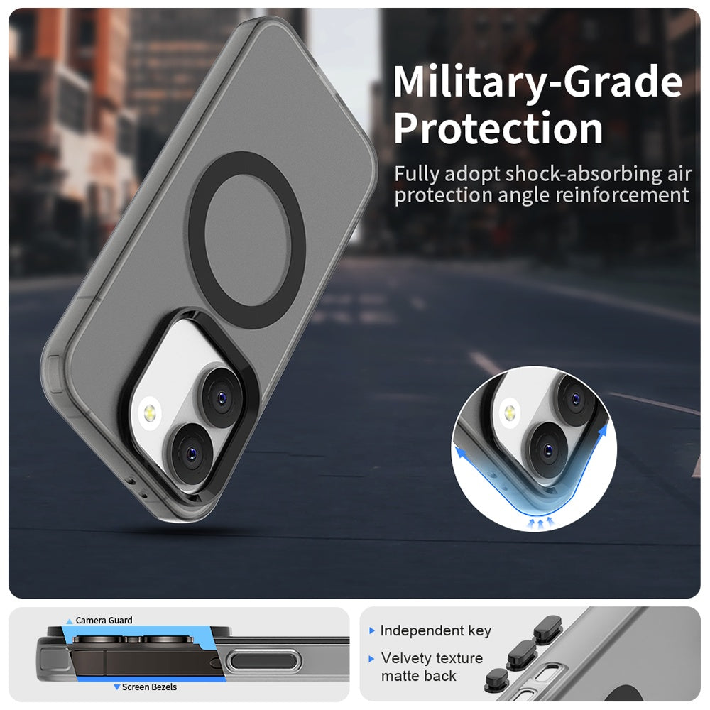 MagSafe-deksel for Xiaomi Poco X8 Pro, Techsuit, CandyCase, Svart