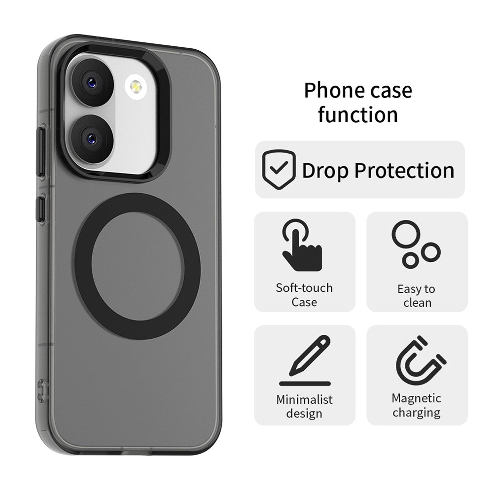MagSafe-deksel for Xiaomi Poco X8 Pro, Techsuit, CandyCase, Svart