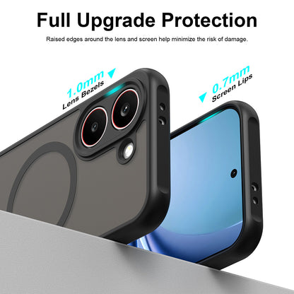 MagSafe-deksel for Xiaomi Poco X8 Pro, Techsuit, HaloFrost II, Svart
