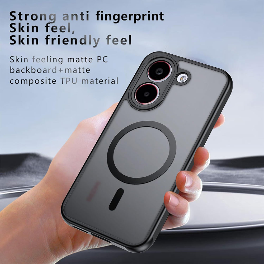 MagSafe-deksel for Xiaomi Poco X8 Pro, Techsuit, PureFrost, Satinert svart