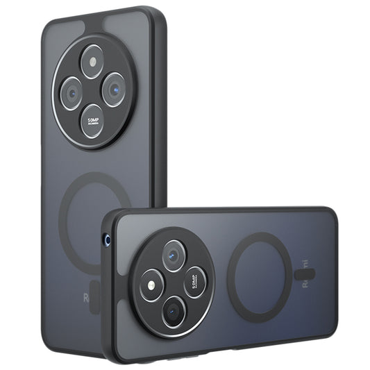 MagSafe-deksel for Xiaomi Redmi 14C, Techsuit, PureFrost, svart