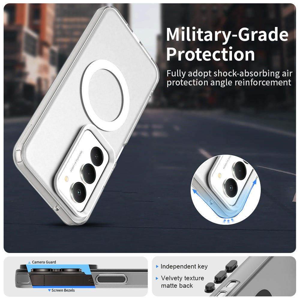 MagSafe-deksel for Xiaomi Redmi 15 5G / 15 4G, Techsuit, CandyCase, Hvit