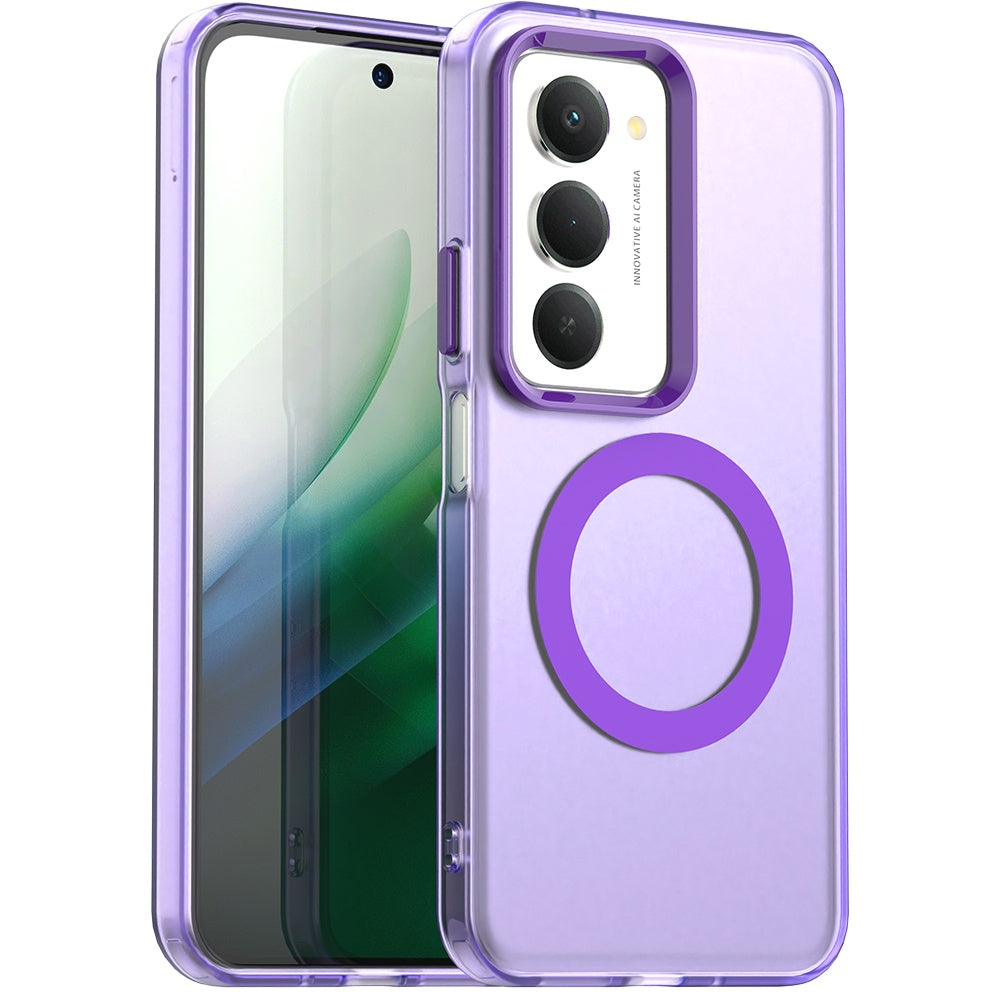 MagSafe-deksel for Xiaomi Redmi 15 5G / 15 4G, Techsuit, CandyCase, Lilla