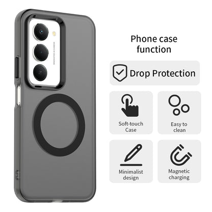 MagSafe-deksel for Xiaomi Redmi 15 5G / 15 4G, Techsuit, CandyCase, Svart