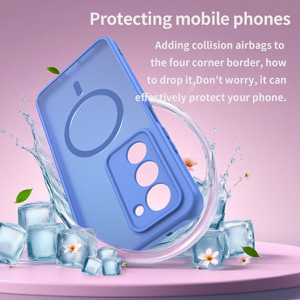 MagSafe-deksel for Xiaomi Redmi 15 5G / 15 4G, Techsuit, HaloFrost II, Blå