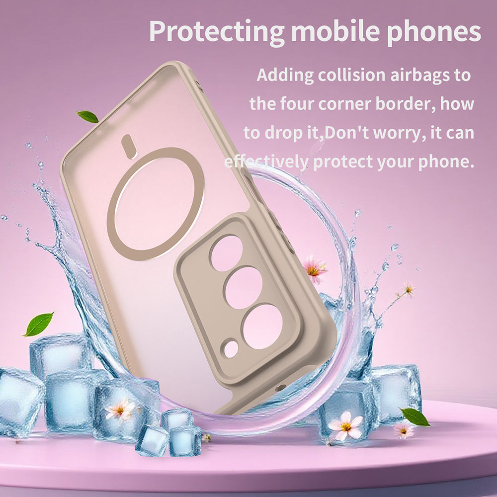 MagSafe-deksel for Xiaomi Redmi 15 5G / 15 4G, Techsuit, HaloFrost II, Gull