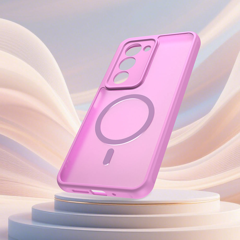 MagSafe-deksel for Xiaomi Redmi 15 5G / 15 4G, Techsuit, HaloFrost II, Rosa