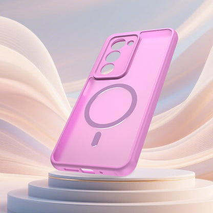 MagSafe-deksel for Xiaomi Redmi 15 5G / 15 4G, Techsuit, HaloFrost II, Rosa