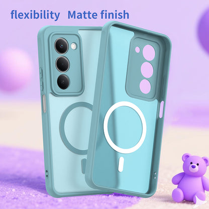 MagSafe-deksel for Xiaomi Redmi 15 5G / 15 4G, Techsuit, HaloFrost II, Lys Grønn