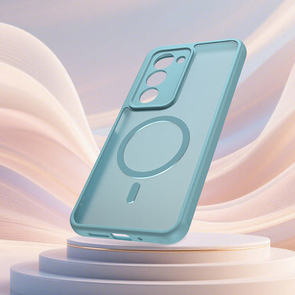 MagSafe-deksel for Xiaomi Redmi 15 5G / 15 4G, Techsuit, HaloFrost II, Lys Grønn