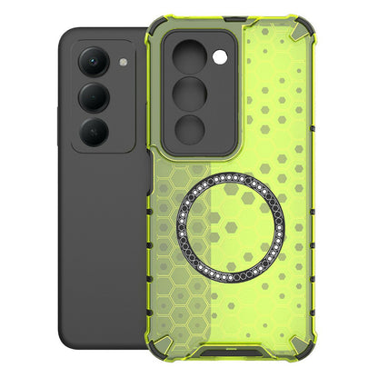 MagSafe-deksel for Xiaomi Redmi 15 5G / 15 4G, Techsuit, HoneyComb Shield, Grønn