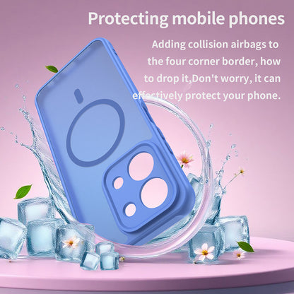 MagSafe-deksel for Xiaomi Redmi 15C 5G / 15C 4G, Techsuit, HaloFrost II, Blå