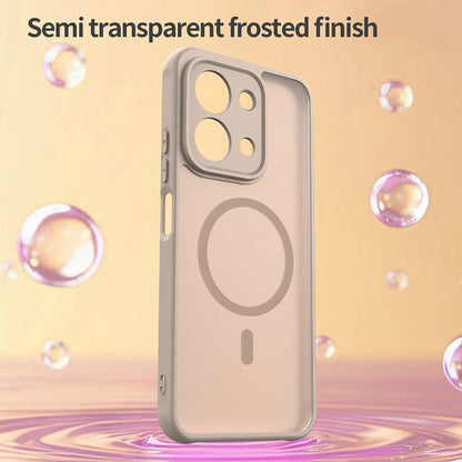 MagSafe-deksel for Xiaomi Redmi 15C 5G / 15C 4G, Techsuit, HaloFrost II, Gull